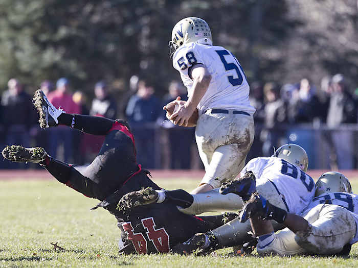 Wellesley and Needham will play for the 127th time on Thursday. (Matthew J. Lee/The Boston Globe via Getty Images)